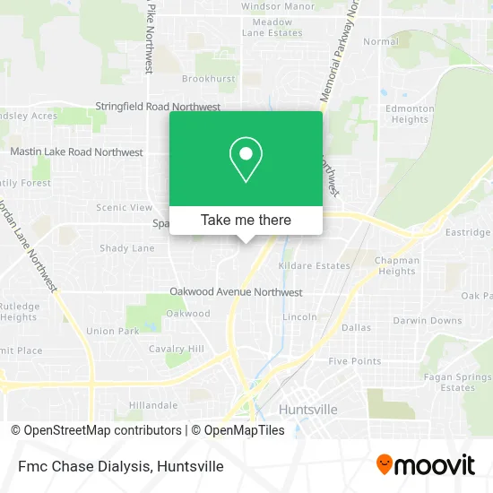 Fmc Chase Dialysis map