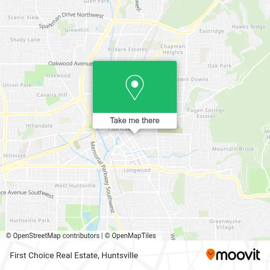 First Choice Real Estate map