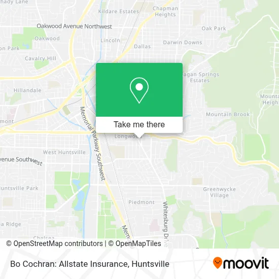 Bo Cochran: Allstate Insurance map