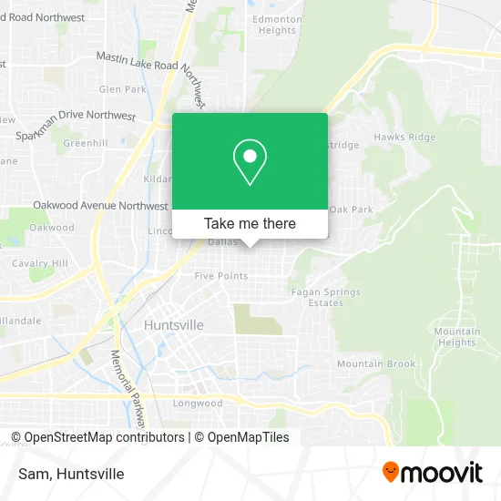 Sam map