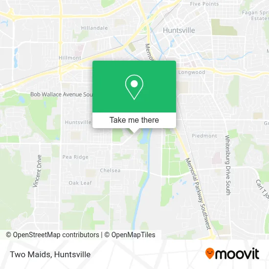 Two Maids map
