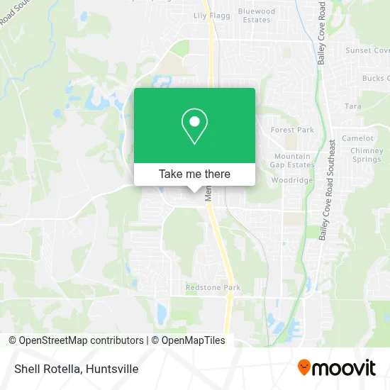 Shell Rotella map