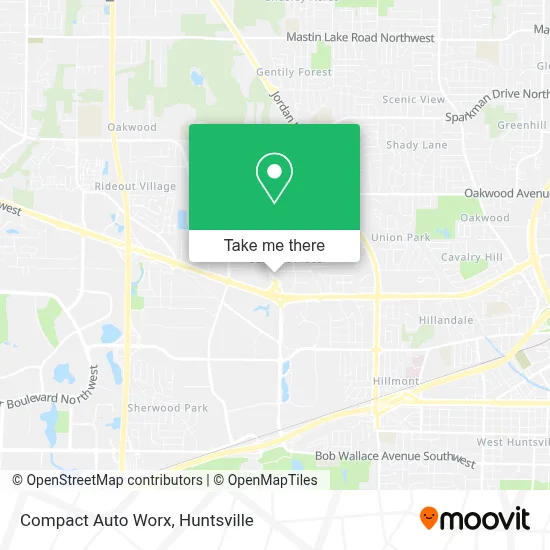 Compact Auto Worx map