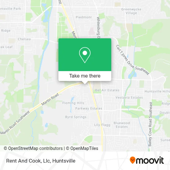 Rent And Cook, Llc map