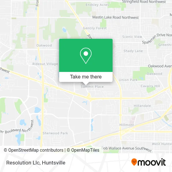 Resolution Llc map