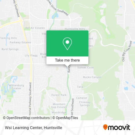 Wsi Learning Center map