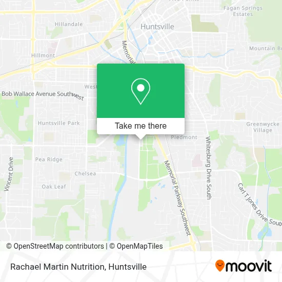 Rachael Martin Nutrition map