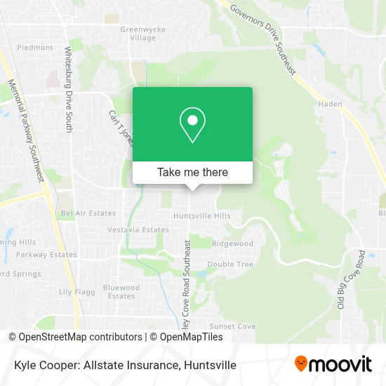 Kyle Cooper: Allstate Insurance map