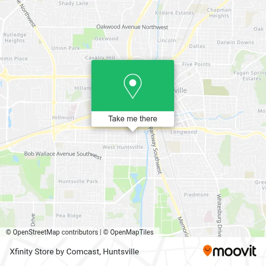 Xfinity Store by Comcast map