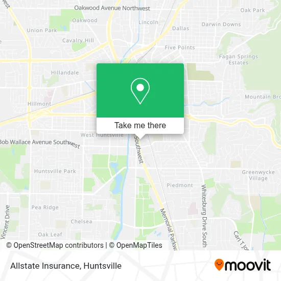 Allstate Insurance map