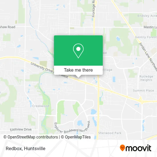 Redbox map