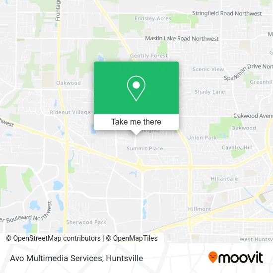 Avo Multimedia Services map