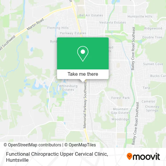 Functional Chiropractic Upper Cervical Clinic map