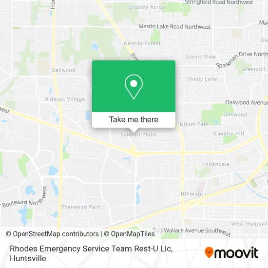 Rhodes Emergency Service Team Rest-U Llc map