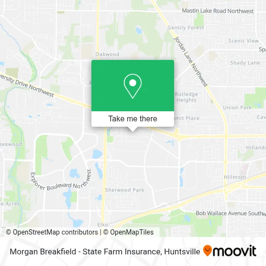 Morgan Breakfield - State Farm Insurance map