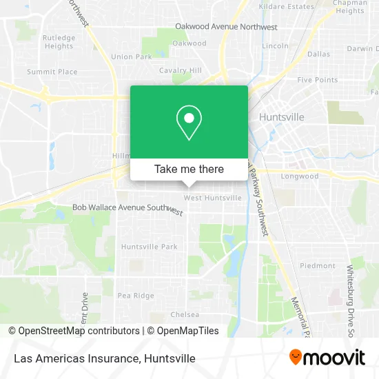 Las Americas Insurance map