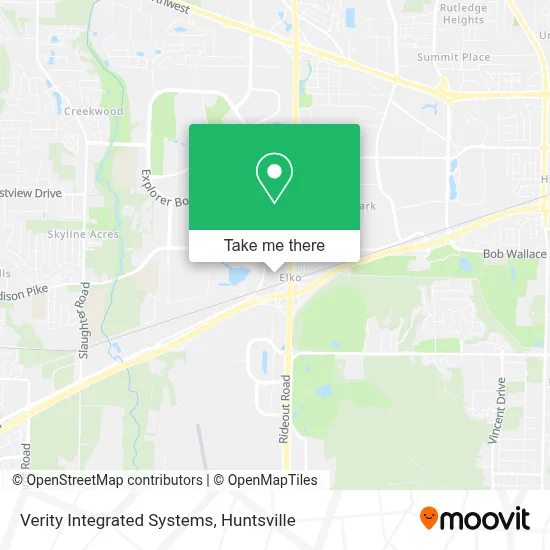 Verity Integrated Systems map