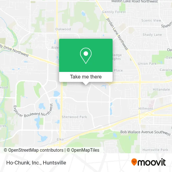 Ho-Chunk, Inc. map
