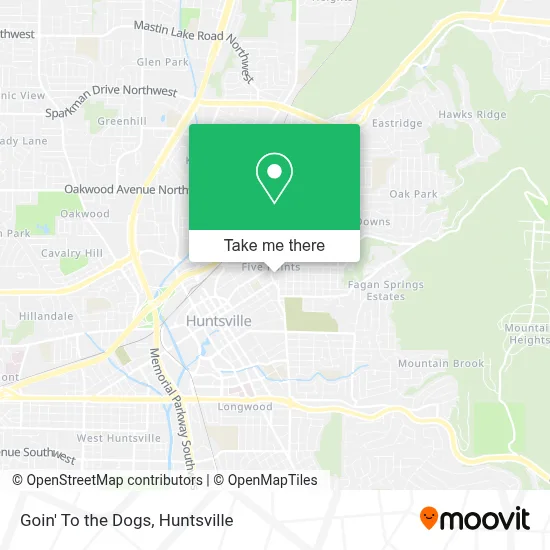 Goin' To the Dogs map