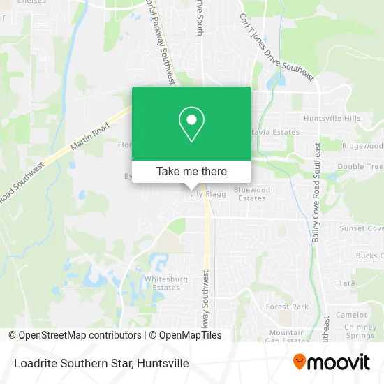 Loadrite Southern Star map