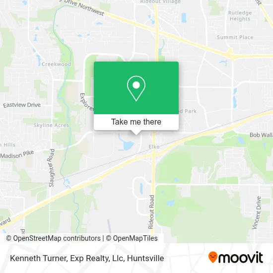 Kenneth Turner, Exp Realty, Llc map