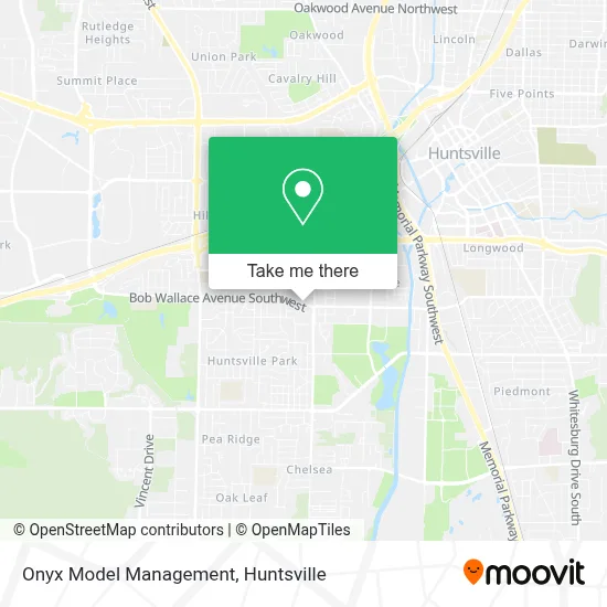 Onyx Model Management map