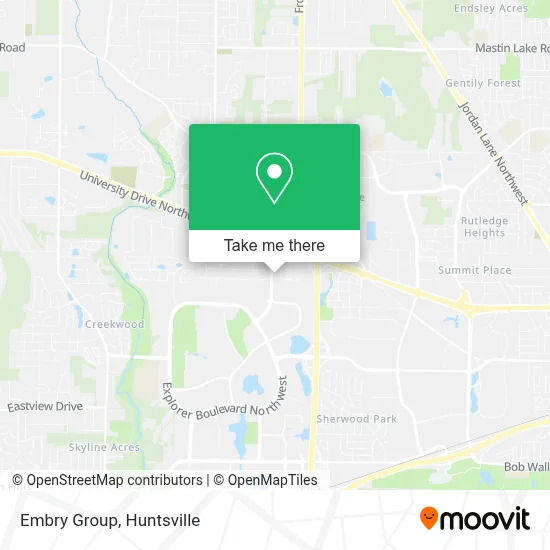 Embry Group map