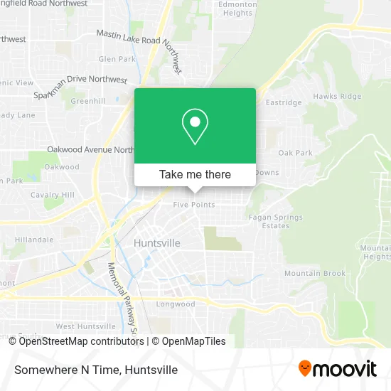 Somewhere N Time map