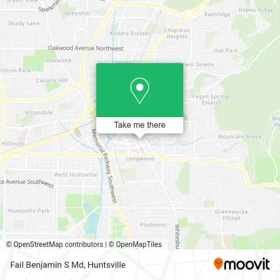 Fail Benjamin S Md map