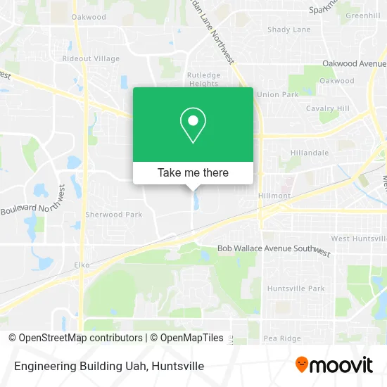 Engineering Building Uah map