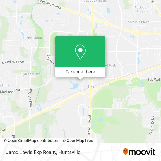 Jared Lewis Exp Realty map