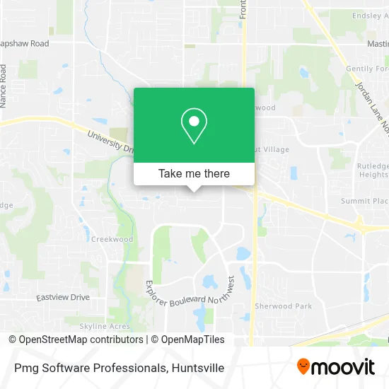 Pmg Software Professionals map