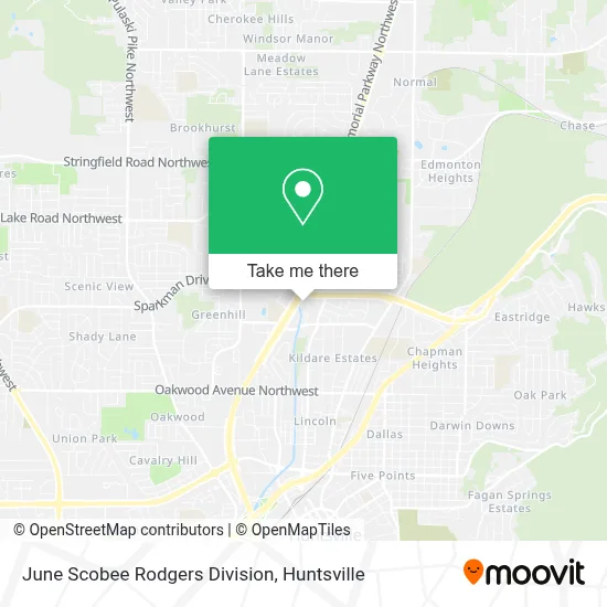 June Scobee Rodgers Division map