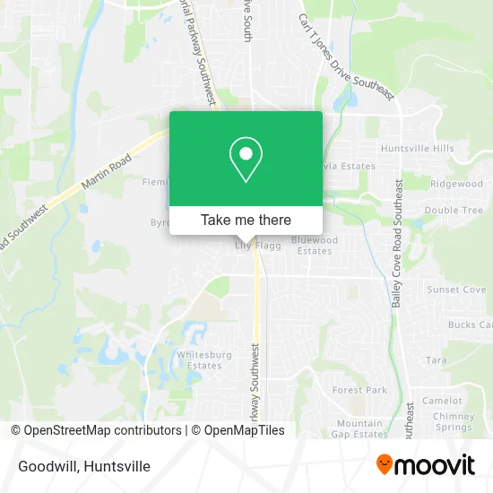 Goodwill map