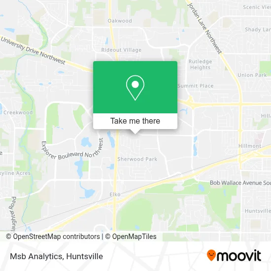 Msb Analytics map