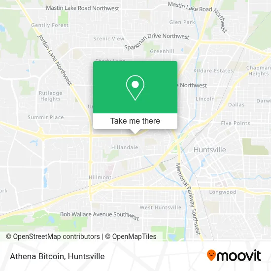 Athena Bitcoin map