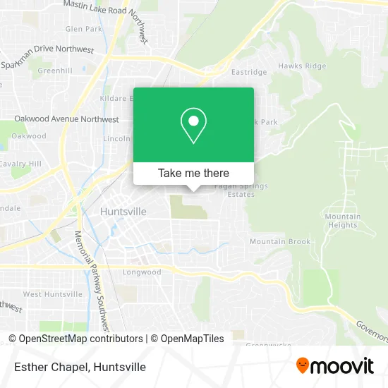 Esther Chapel map