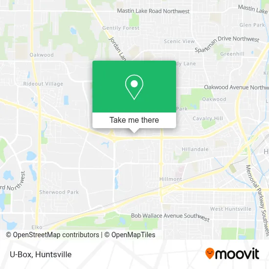 U-Box map