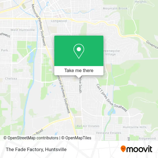 The Fade Factory map