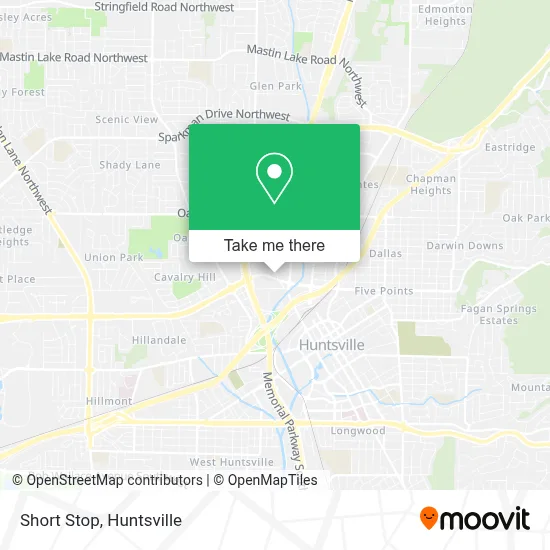 Short Stop map