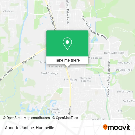 Annette Justice map