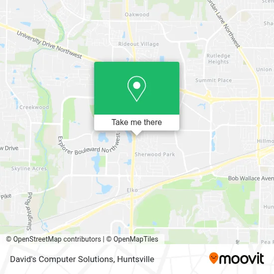 David's Computer Solutions map