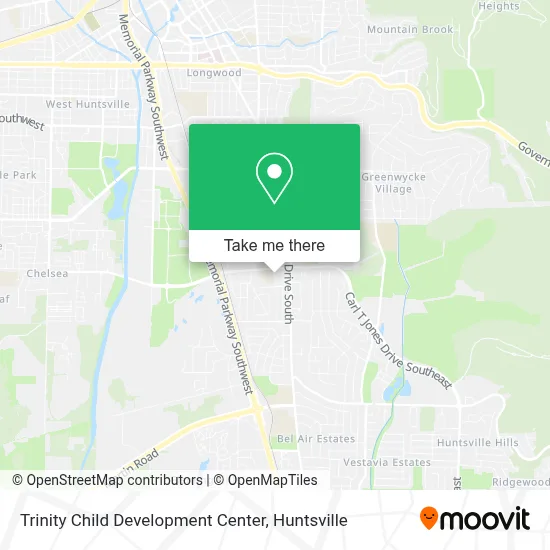 Trinity Child Development Center map