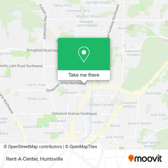 Rent-A-Center map