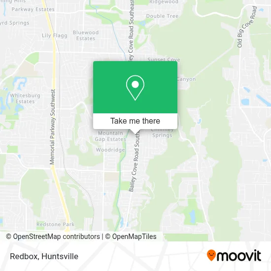 Redbox map