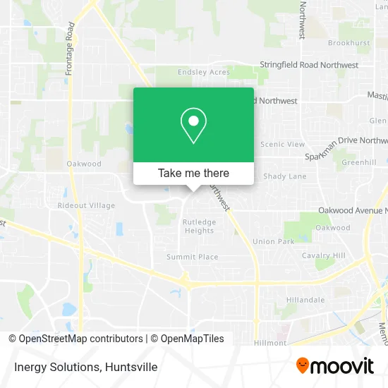 Inergy Solutions map