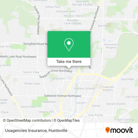 Usagencies Insurance map
