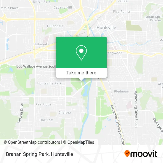 Brahan Spring Park map