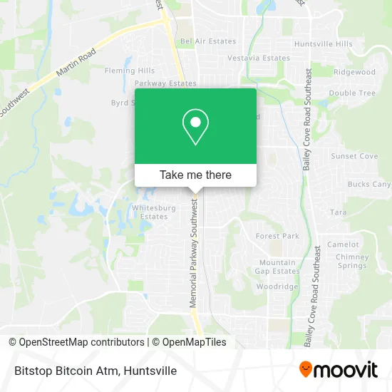 Bitstop Bitcoin Atm map