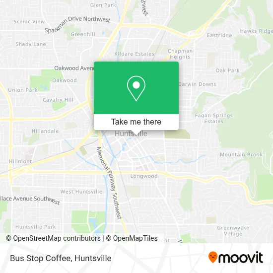 Bus Stop Coffee map
